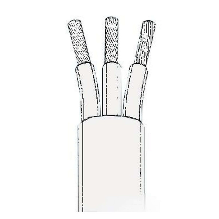 Cavo tripolare grigio 15 mm