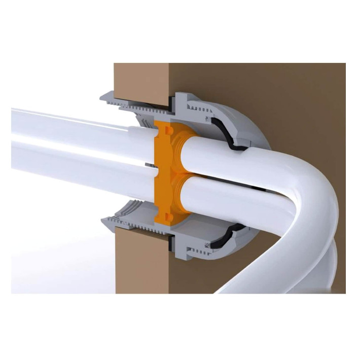 Pass bulkhead up to cables
