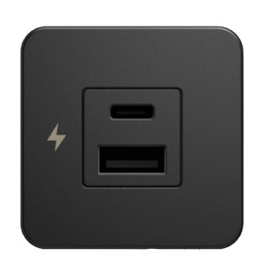 Presa USB doppia AC SCANSTRUT TILE