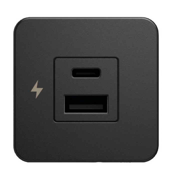 SCANSTRUT Tile dual USB port AC