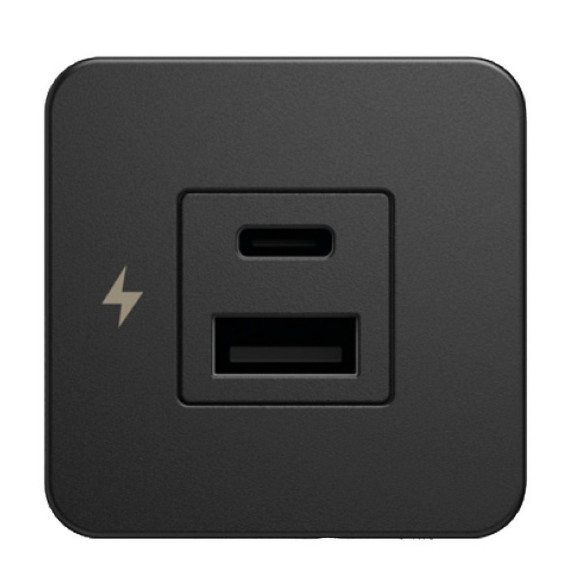 SCANSTRUT Tile dual USB port AC