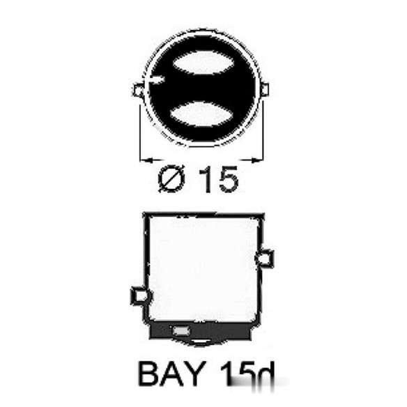 Lampadina 25 W 12 V