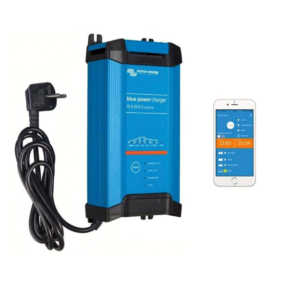 Caricabatteria VICTRON Bluesmart IP22 con connessione Bluetooth