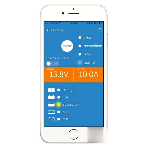 Caricabatteria VICTRON Bluesmart IP65 con connessione Bluetooth