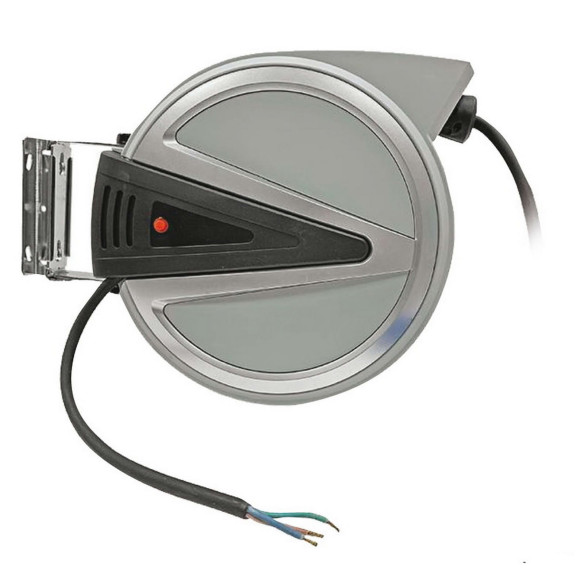 Retractable electric dock cable
