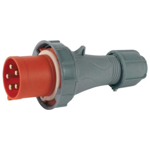 Spina corrente standard per attacco a banchina IP67