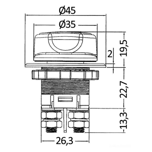 Staccabatteria compact DC