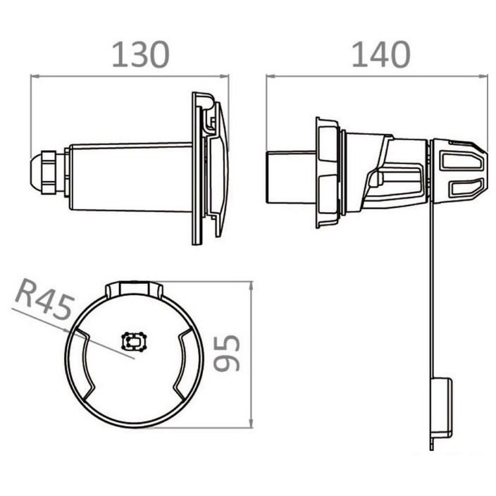 Cruiser 16A socket and plug