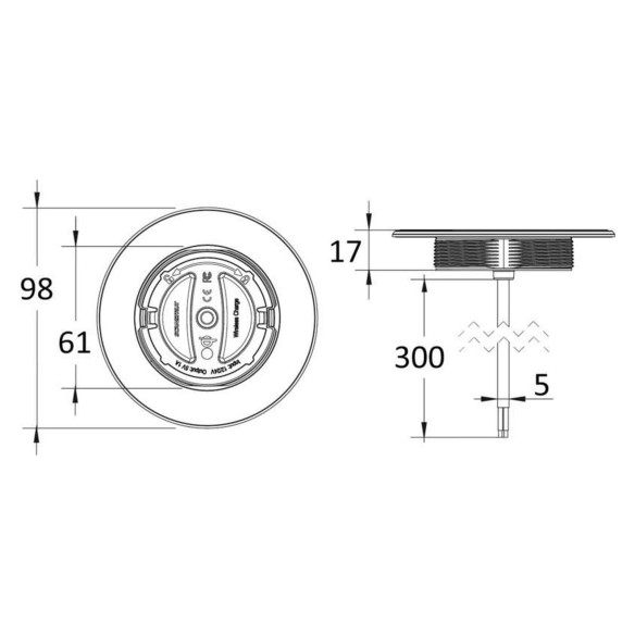 ROKK SUB watertight wireless battery charger