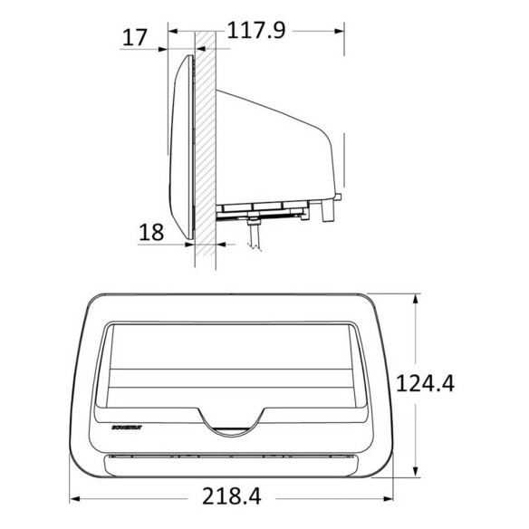 ROKK Wireless charger Cove LED