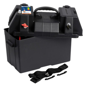 Cassetta batteria power center DELUXE con dual USB