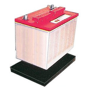 Vassoio gomma batteria