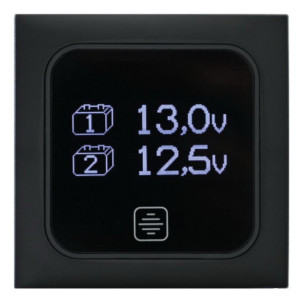 Digital voltmeter panel
