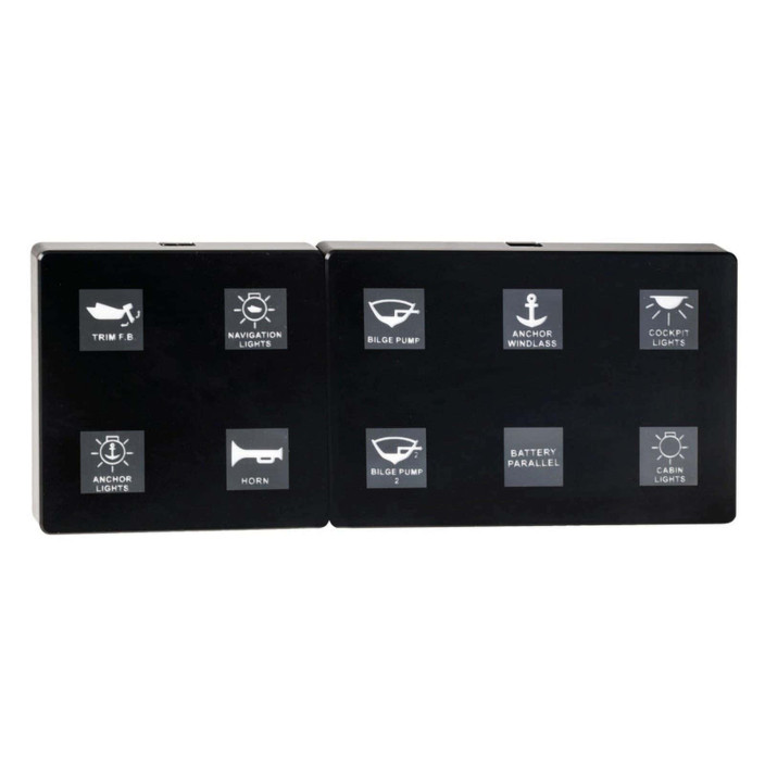 Settable electric touch panel with CAN-BUS controller
