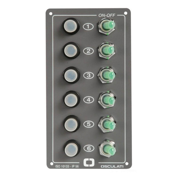 Control panel switches