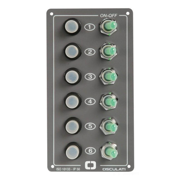 Control panel switches