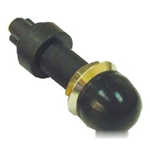 Watertight brass push button