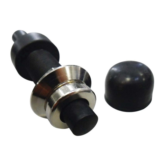 Watertight brass push button