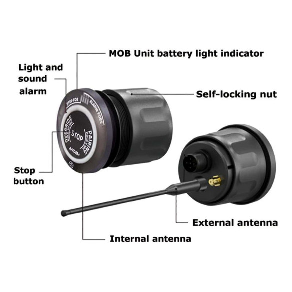 FELL MARINE MOB wireless engine cut-off switch