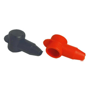 Insulating cap 18 mm black