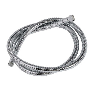 Shower hose SS polished