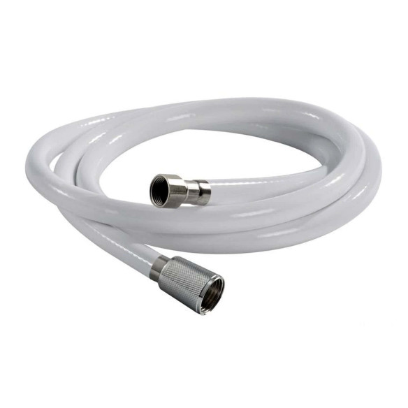 Tubo doccia PVC bianco