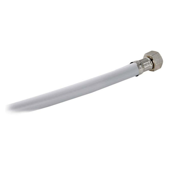Tubo doccia PVC bianco