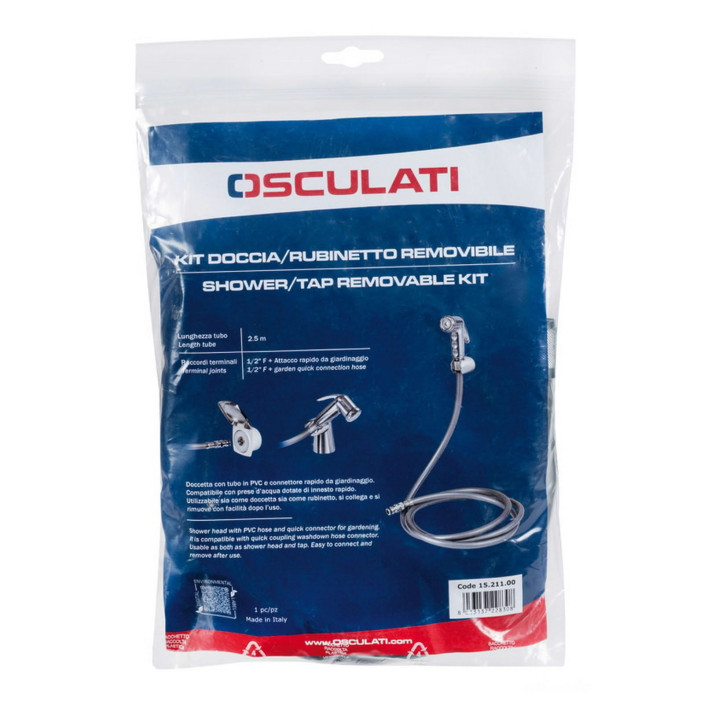Kit doccia/rubinetto removibile