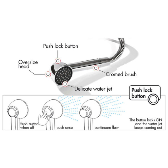 Keji II Continuum spare shower head