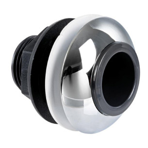 Doccia pulsante bianca tubo PVC