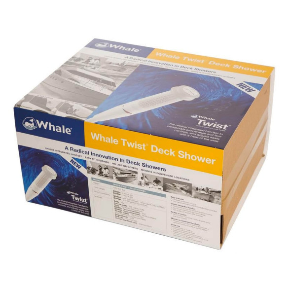 WHALE Twist Mk2 integrated deck shower