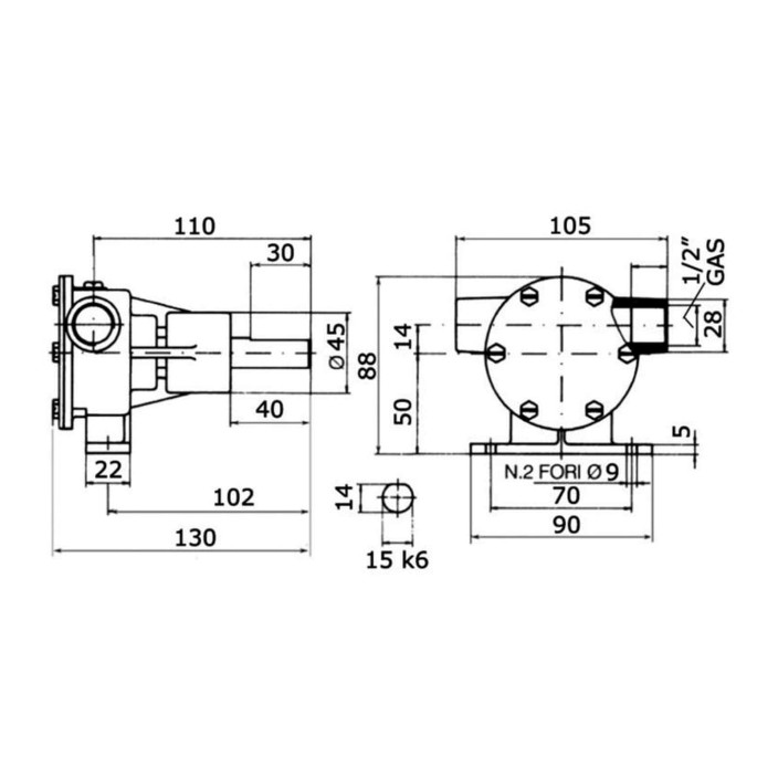 Nauco PM16 pump 12