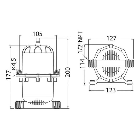 Serbatoio espansione ABS