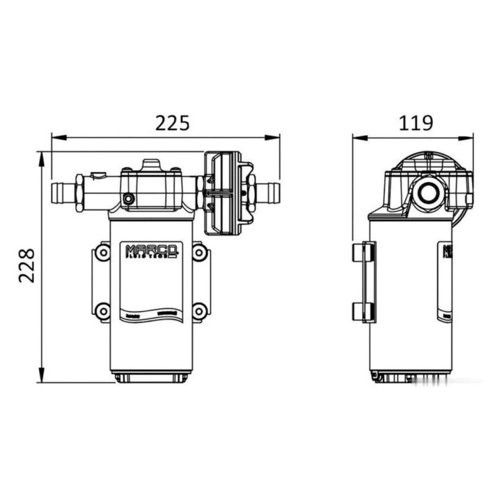 MARCO selfpriming electric pump