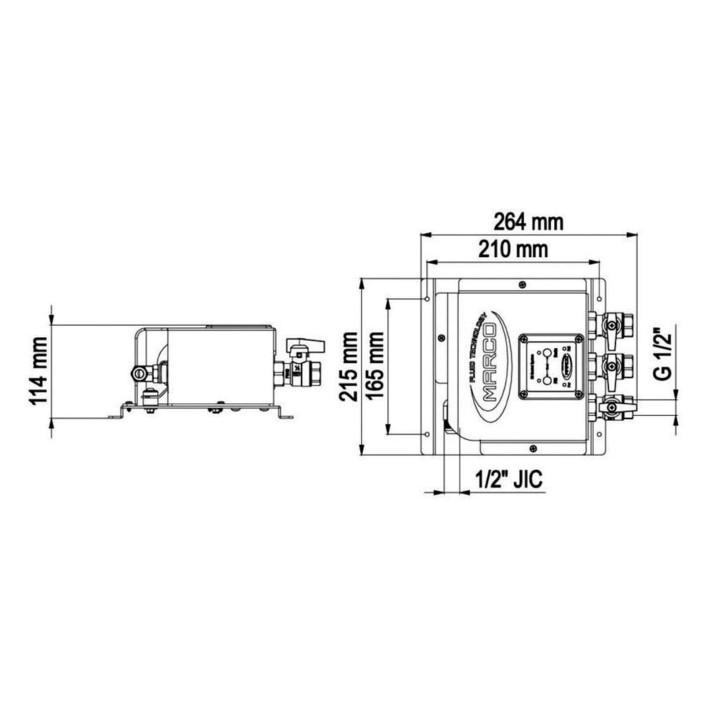 Sistema cambio olio elettronico valvole BSP