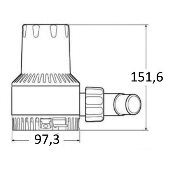 Attwood Heavy Duty bilge pump
