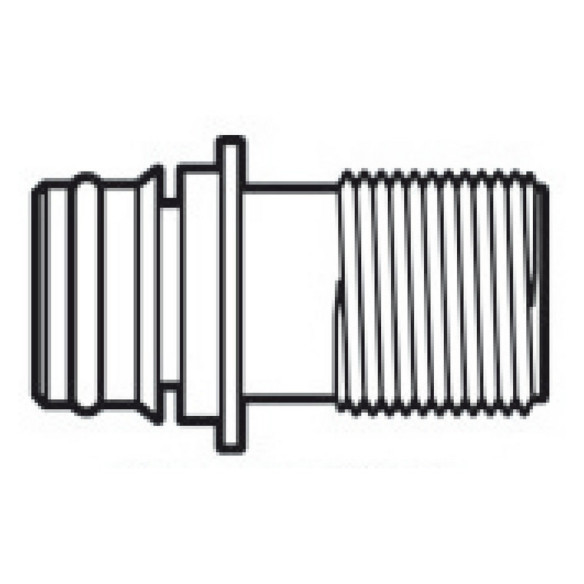 Europump plugin quick fitting straight 12