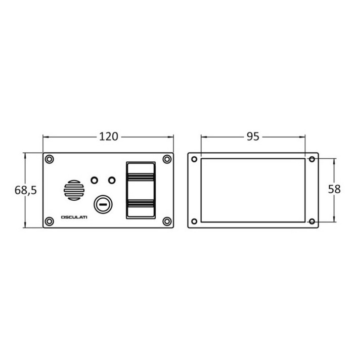 ONOFFON control panel f bilge pumps
