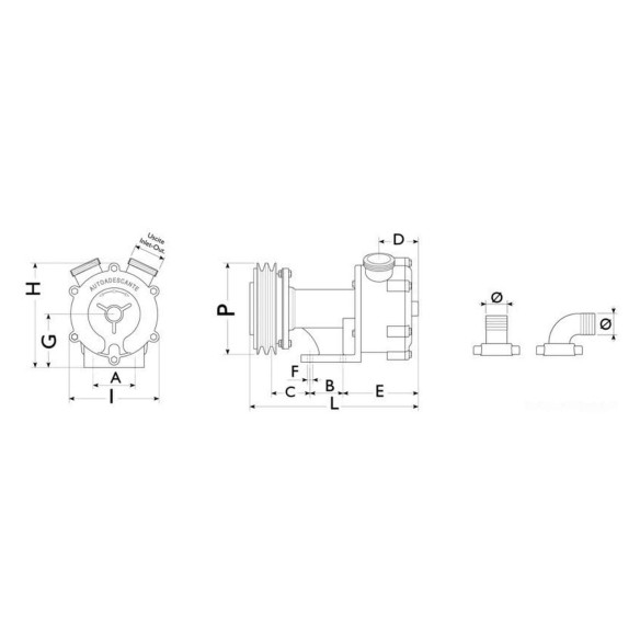 Pompa autoaspir friz mm 42