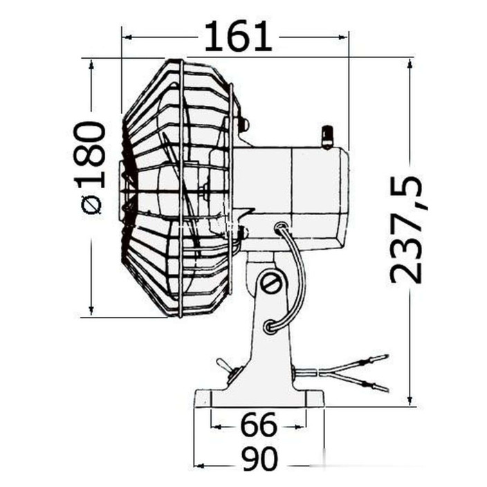 TMC adjustable fan 12 V