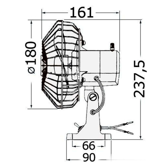TMC adjustable fan 12 V