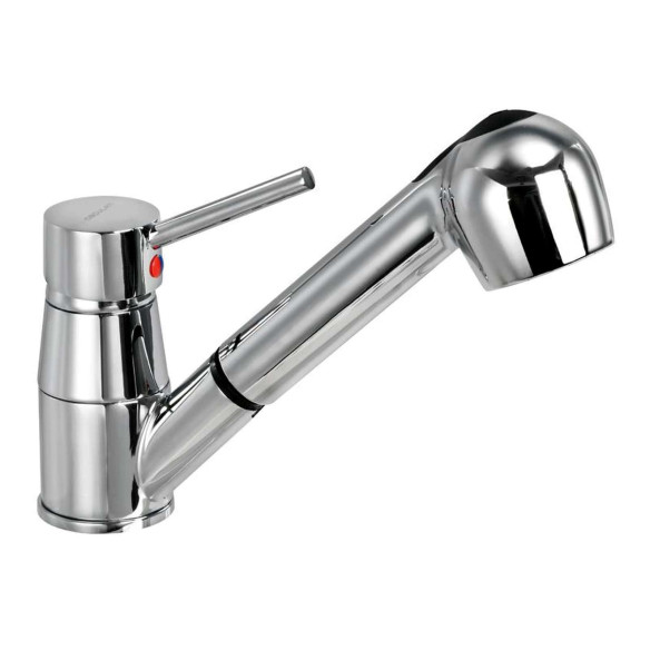 Diana swivelling mixer chromed brass