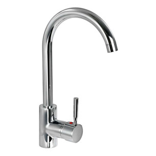 Diana kitchen sink mixer chromed brass