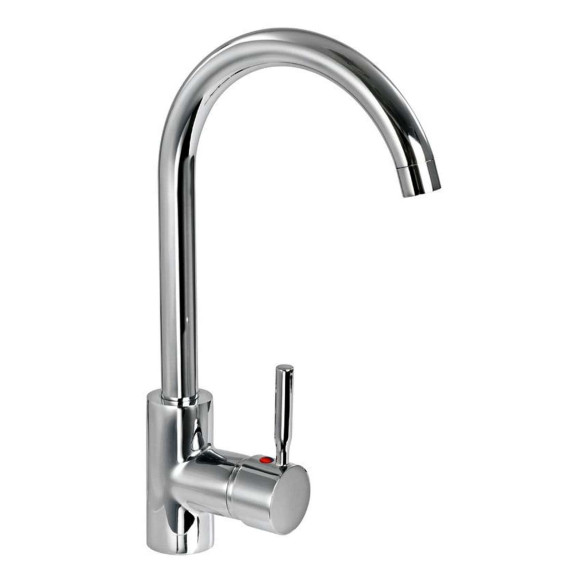 Diana kitchen sink mixer chromed brass