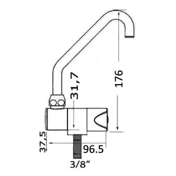 Swivelling Slide series water