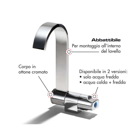 Style tap cold water