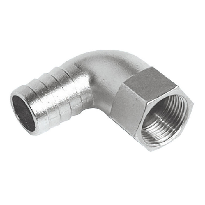 90 Female hose adaptor 12 x 18 mm