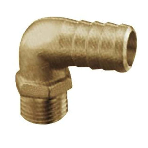 Brass hose adapter