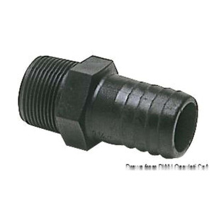 Portagomma nylon maschio