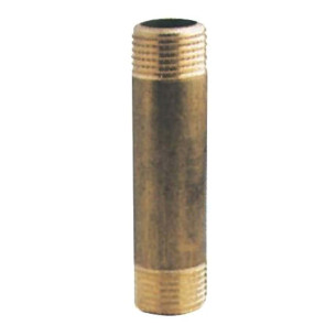Brass extension sleeve 38 x 100 mm